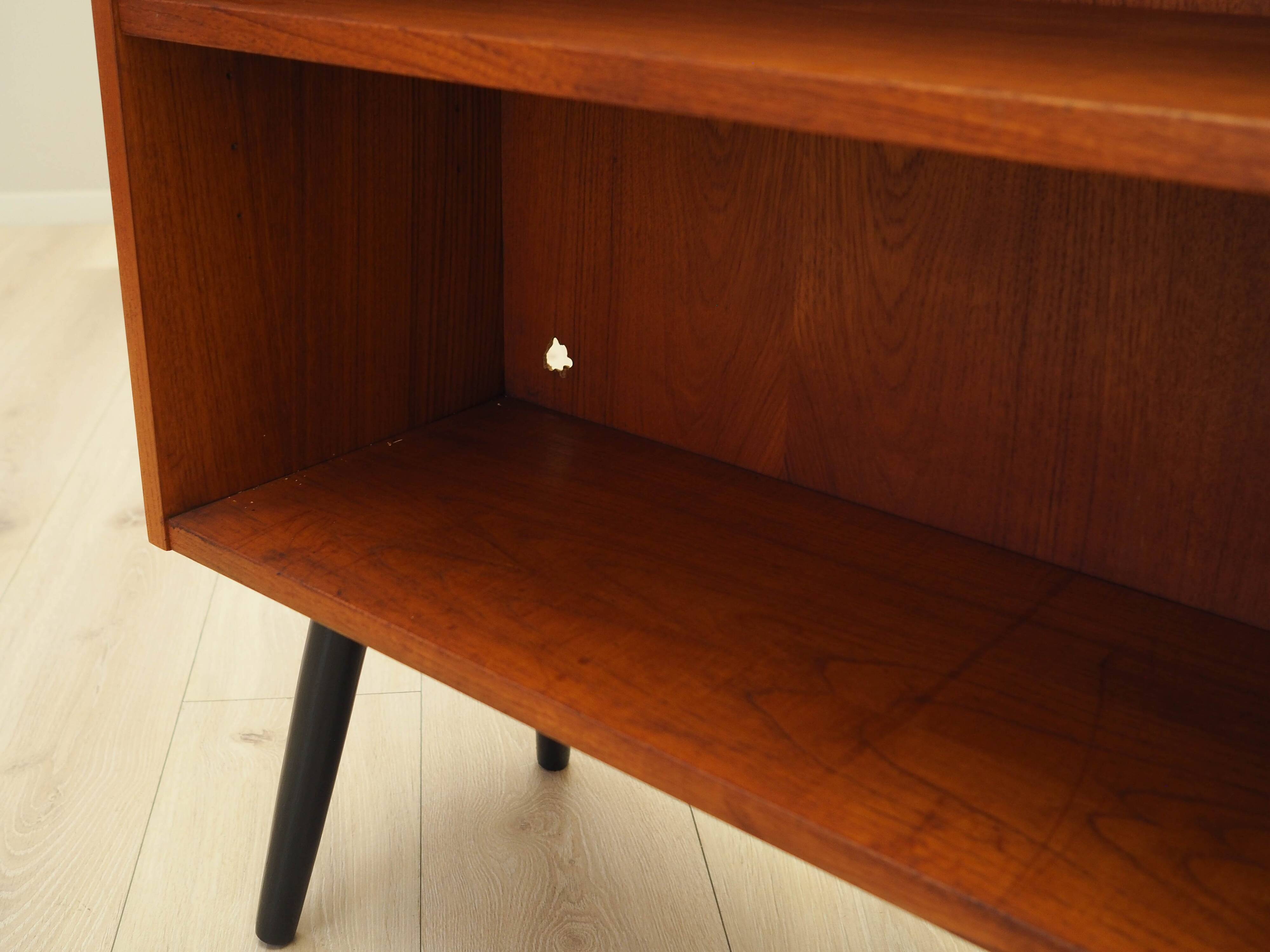 Teak bookcase, Danish design, 1970s, manufactured in Denmark