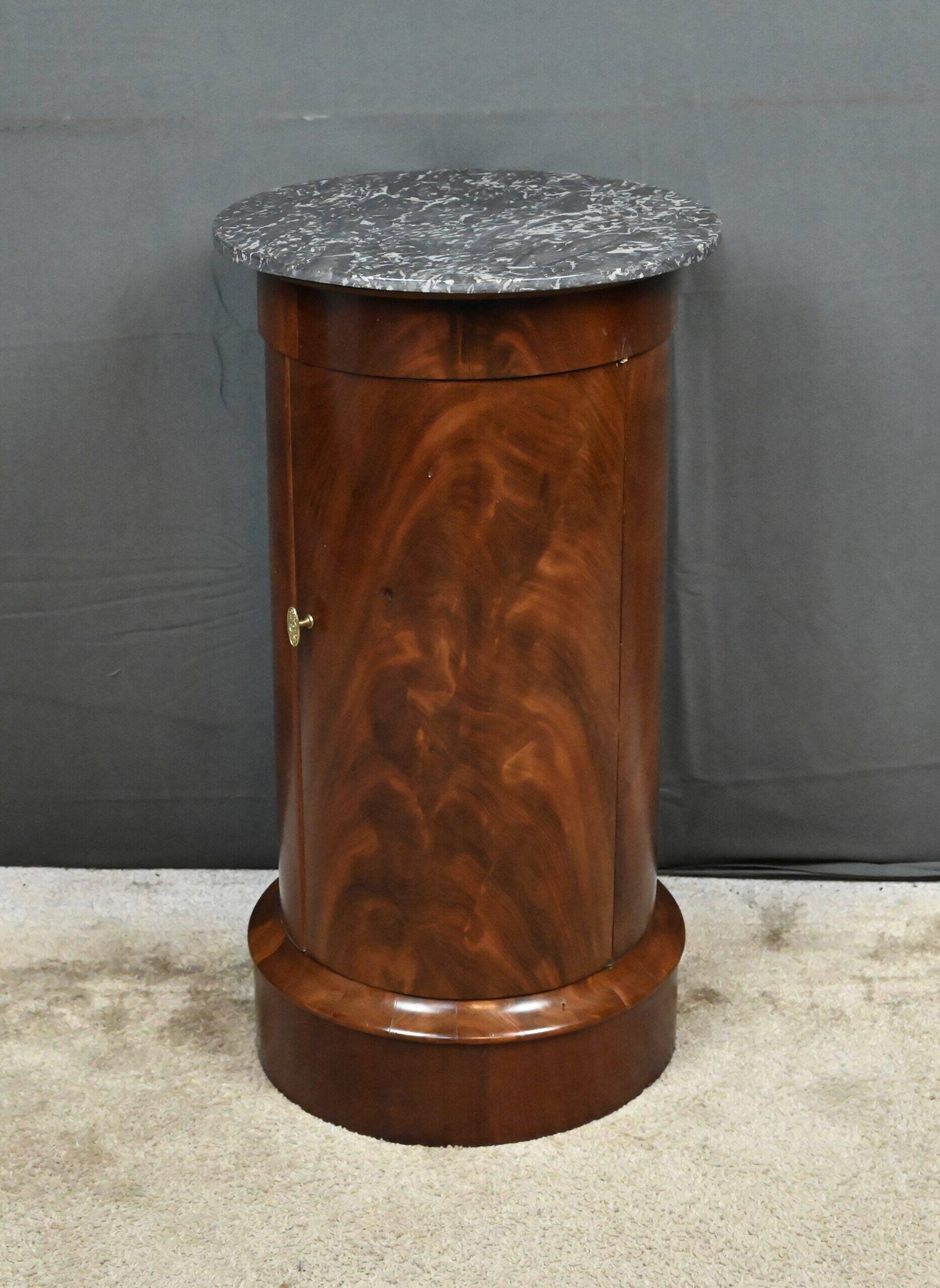 Mahogany bed, Empire style – late 19th century