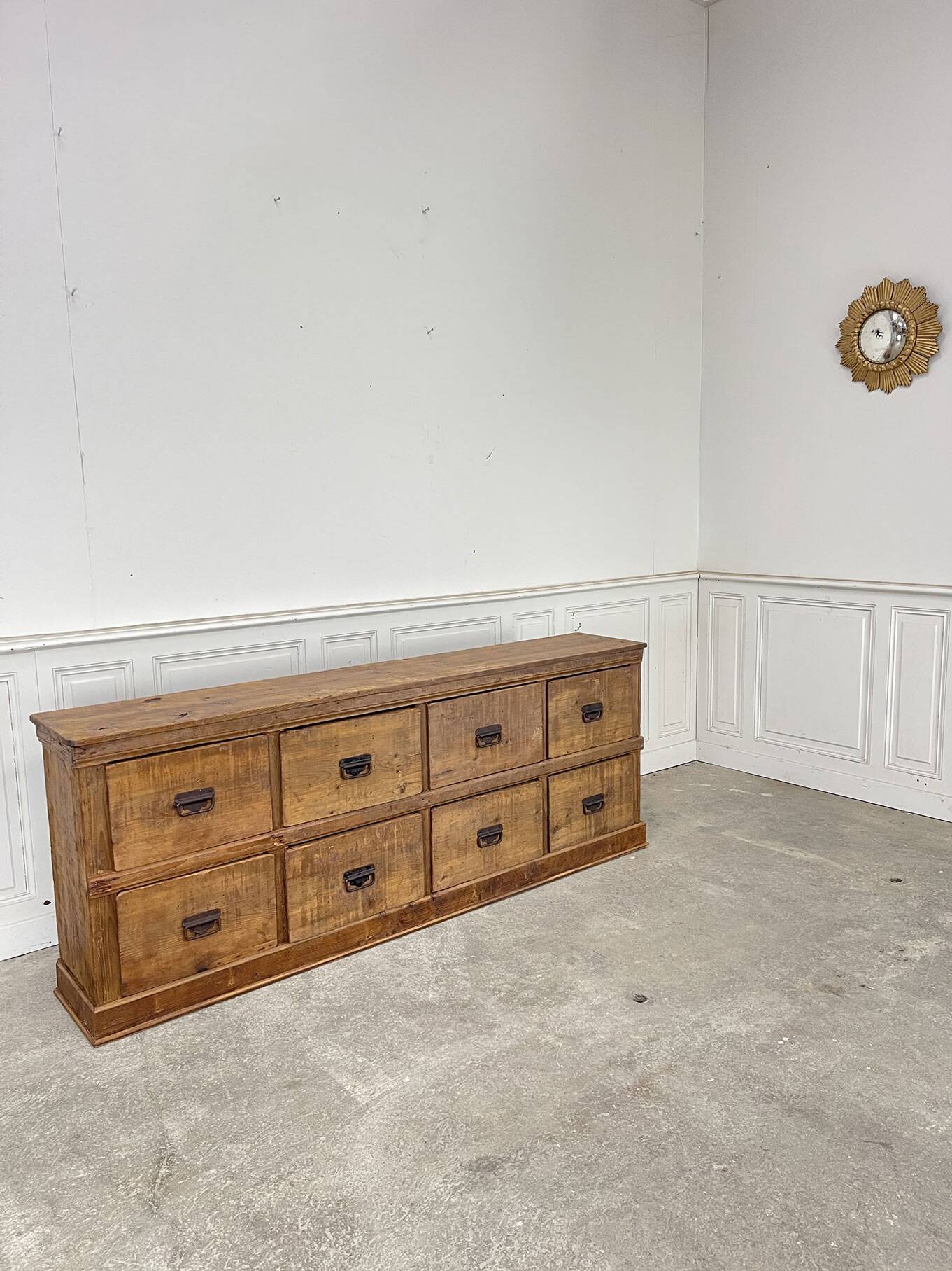 Ancien meuble de métier à tiroirs 1920