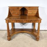 Rare Property Desk, in Walnut, Empire Period – Early 19th Century