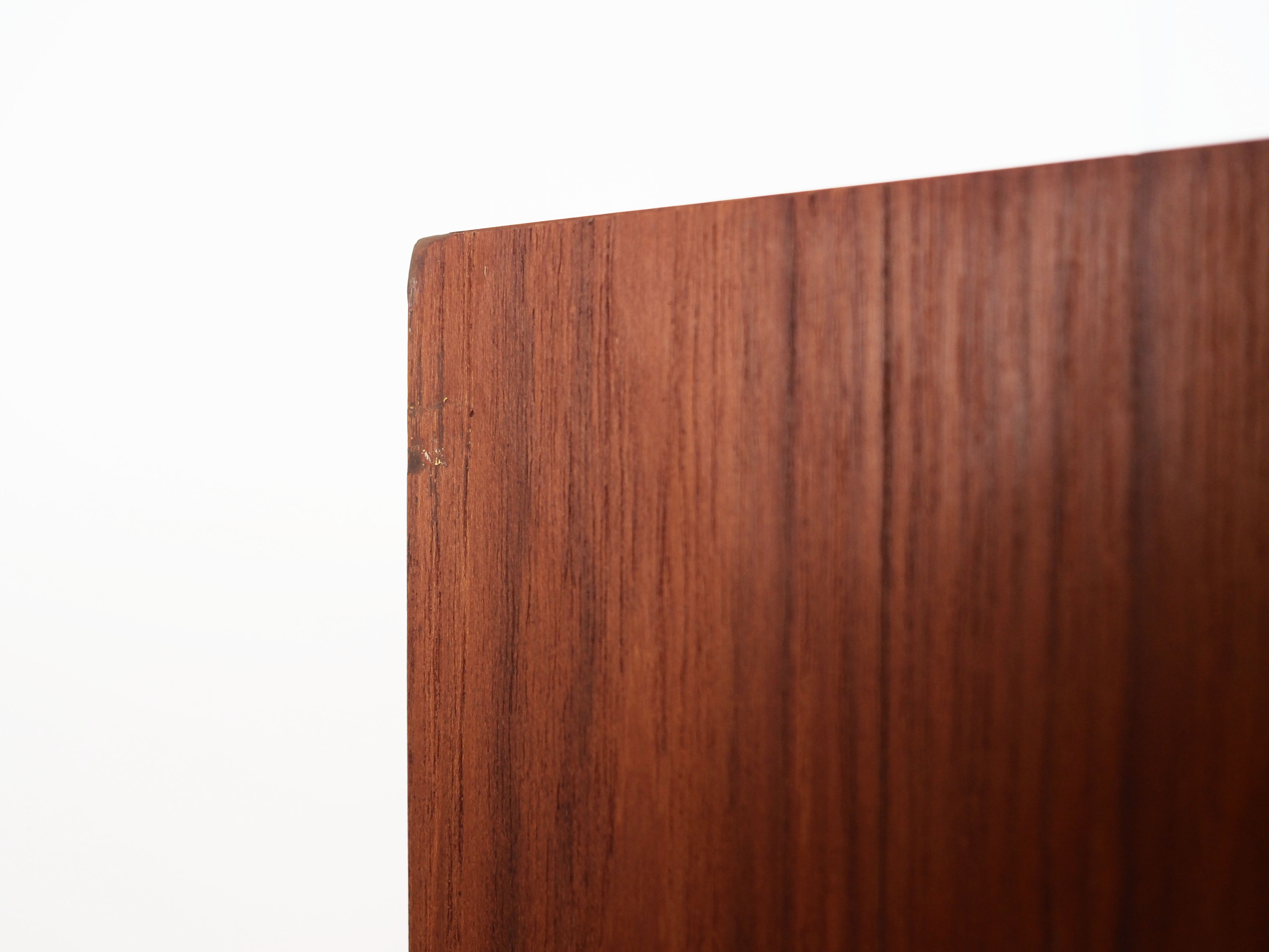 Teak bookcase, Danish design, 1960s, designer: Johannes Sorth, production: Bornholm