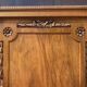 Louis XVI-style walnut library showcase
