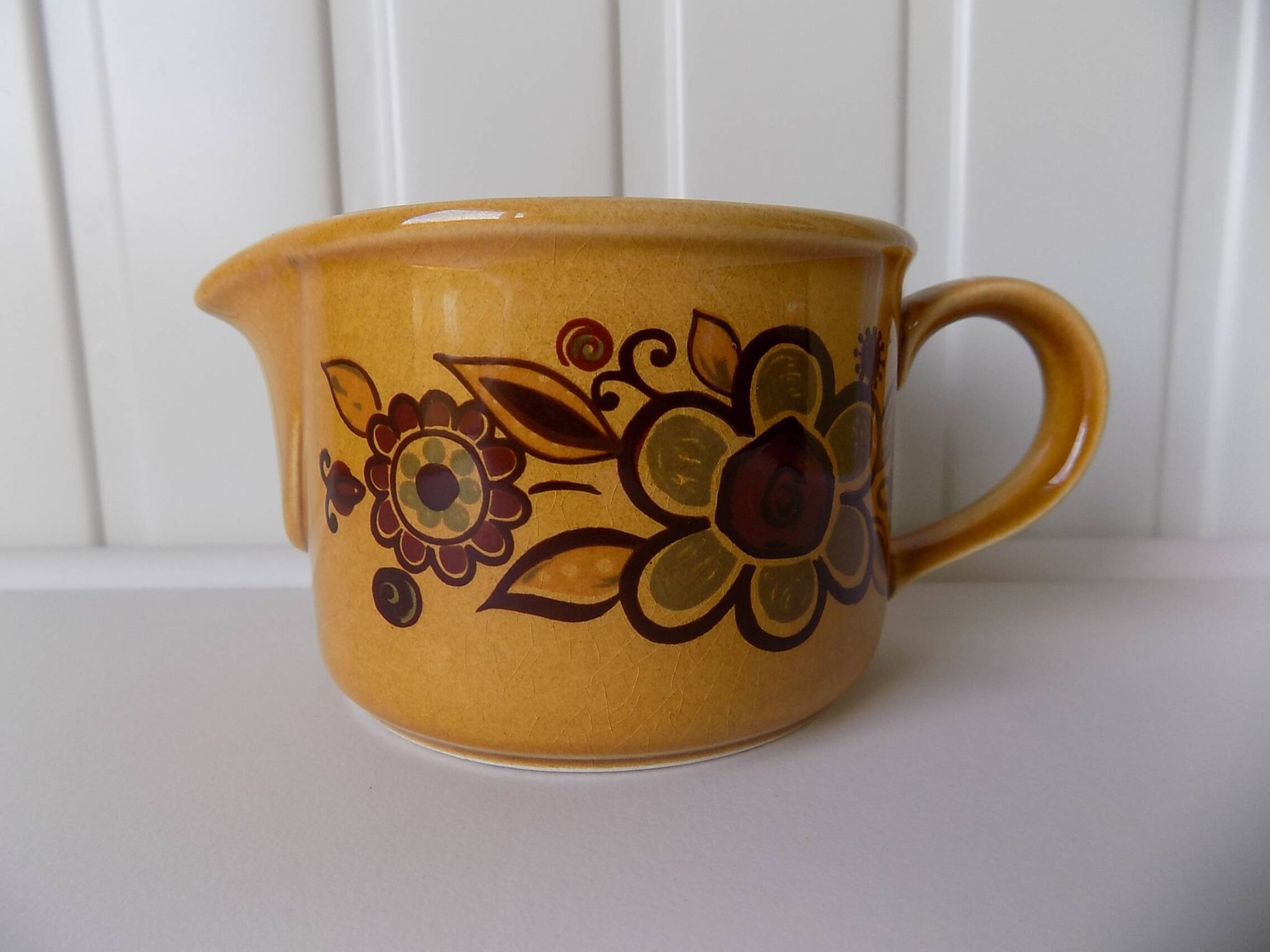 Small Palissy pitcher (vintage)