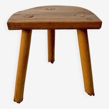 Brutalist tripod stool