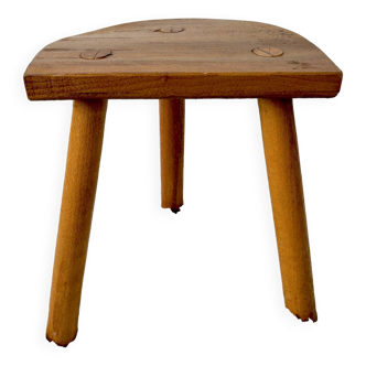 Brutalist tripod stool