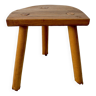 Brutalist tripod stool