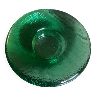 Vintage Scandinavian glass candle holder by Markku Salo for Iittala, Finland