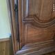Louis XIV wardrobe in light walnut, 18th century.