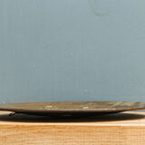 Bird dish, painted sheet metal, signed