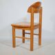 Chaises de salle à manger en bois de pin Rainer Daumiller années 1970