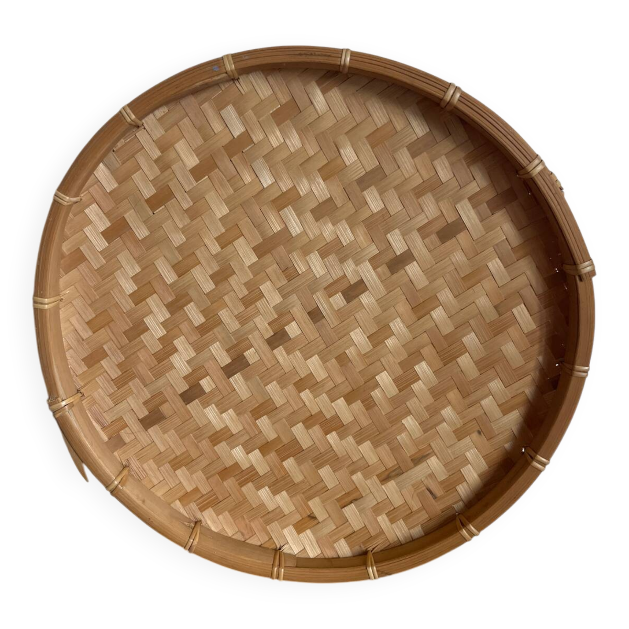 Rattan tray