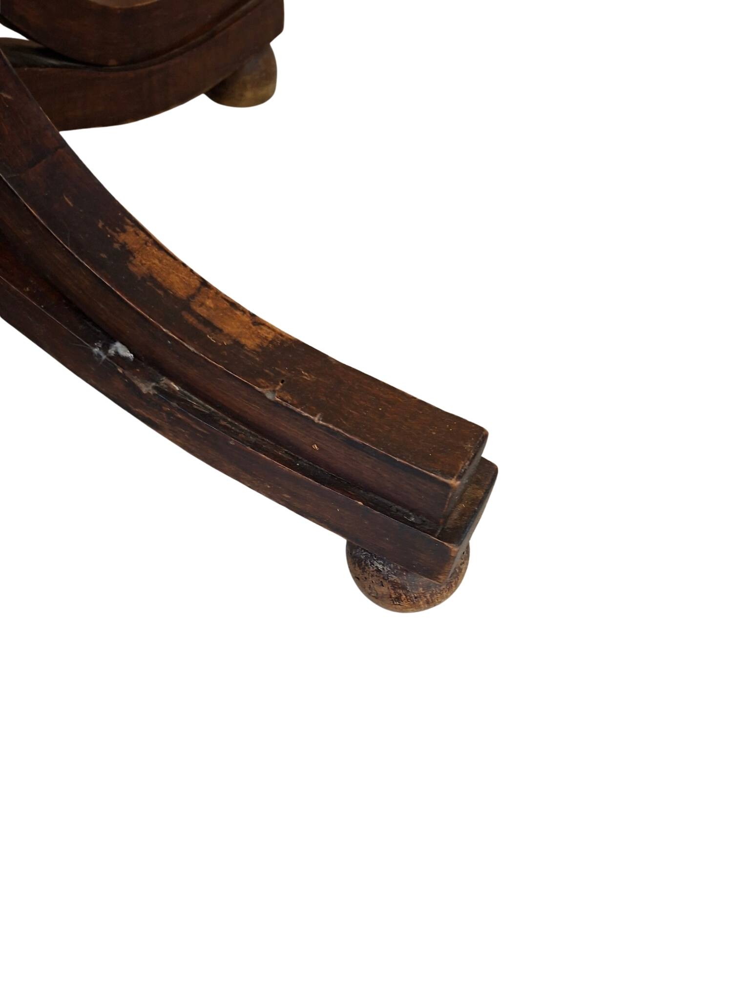 Elegante Appendiabiti a Colonna Stile Thonet