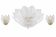 Set of 3 Taormina Murano Ceiling Light and Murano Glass Wall Light , 1970