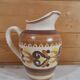 Jug / Creamer high HB Quimper - Hearts & Flowers