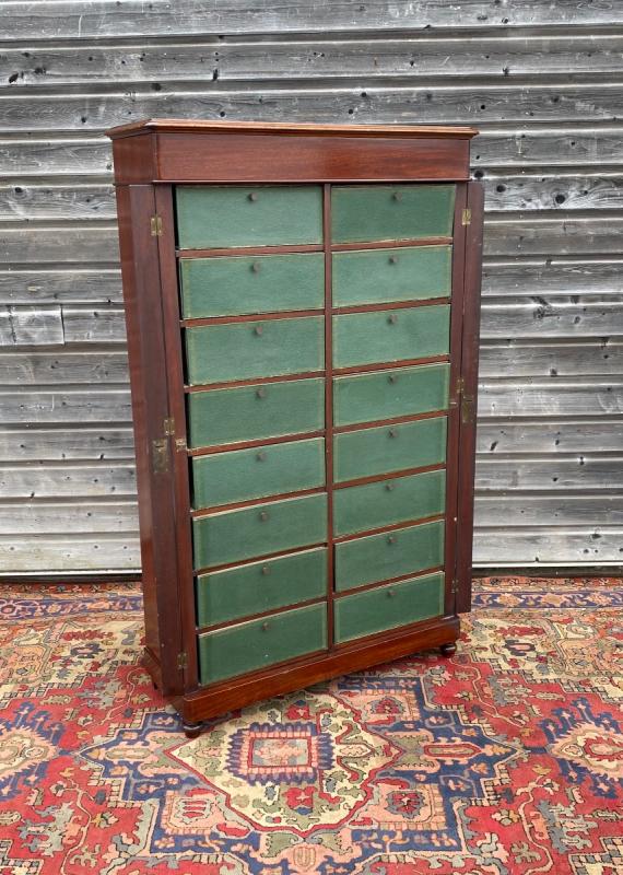 19th century mahogany cardboard maker