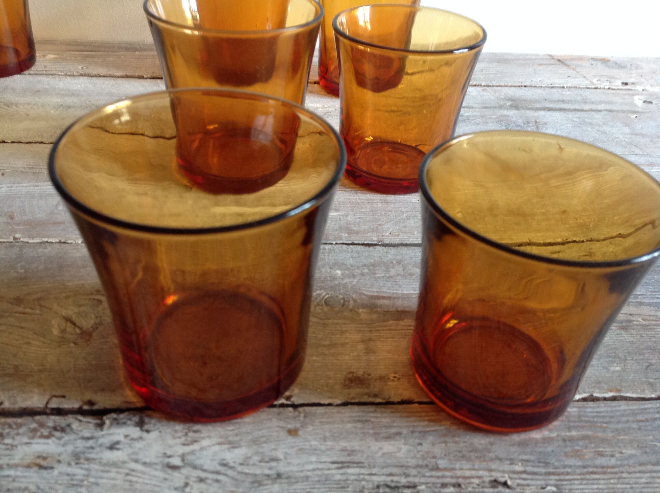 Lot of 11 vintage glasses