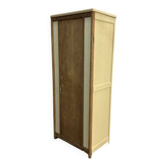 Cream beige revamped art deco wardrobe