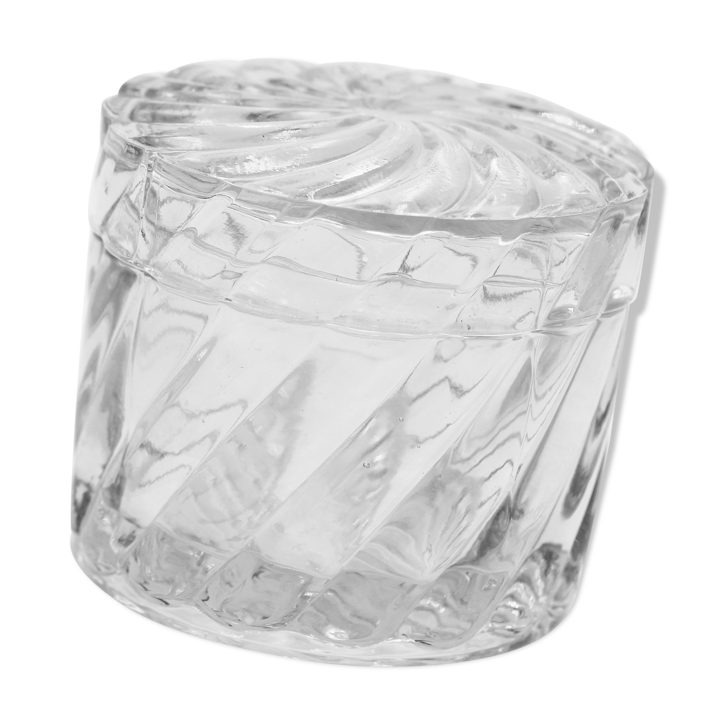 Old moulded glass candy