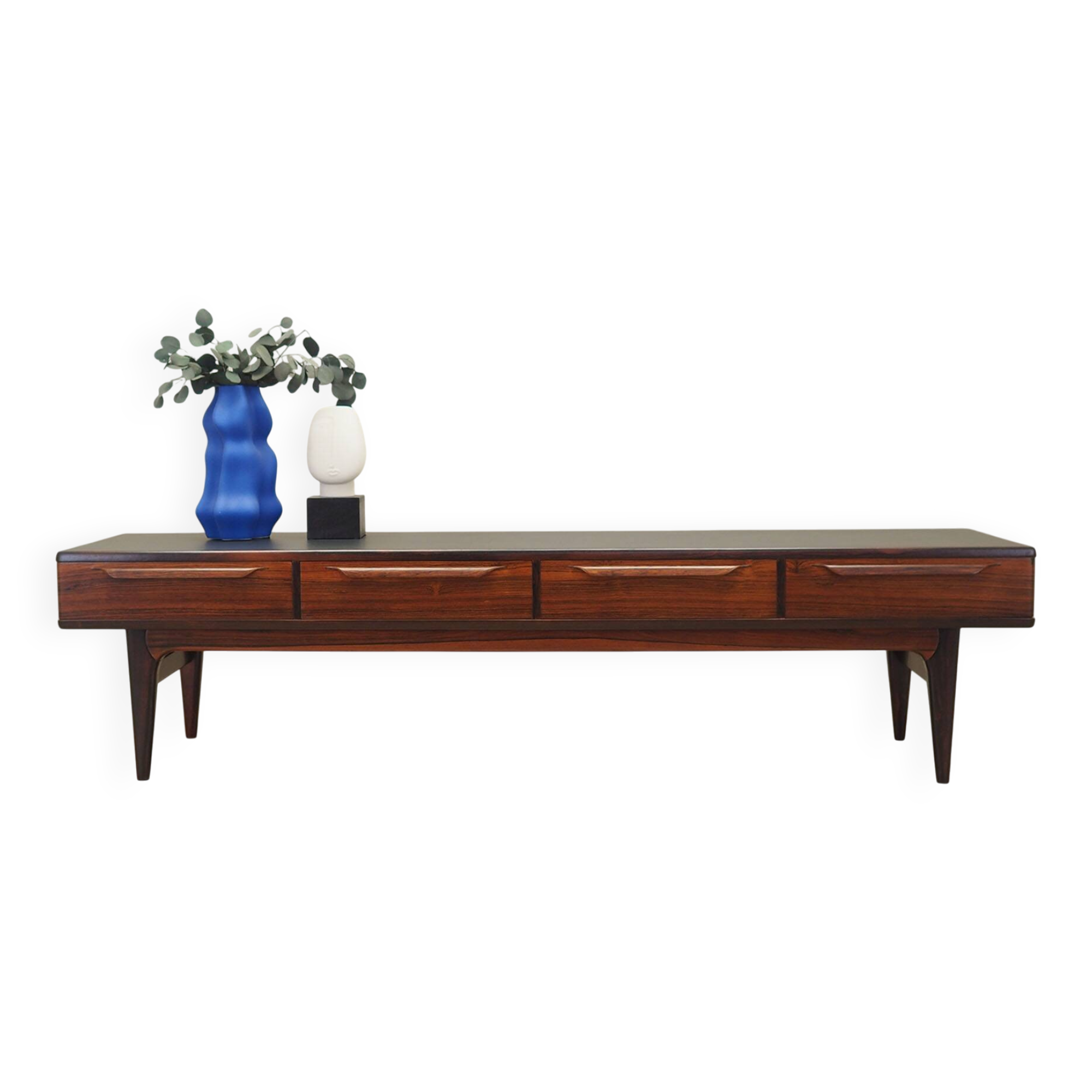 Rosewood lowboard, Danish design, 1970s, production: Denmark
