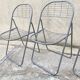 2 folding chairs Äland IKEA design Niels Gammelgaard vintage 90s