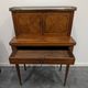 Antique Louis XVI bonheur-du-jour in marquetry and brass – Circa 1900