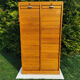 double curtain binder, year 50, light oak