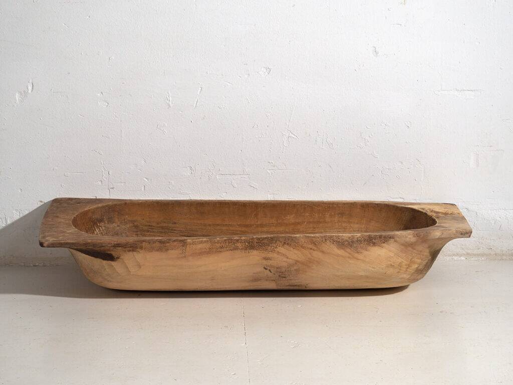 Antique solid wood trough (c.1900) #17