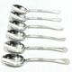 Cardeilhac - 6 teaspoons in solid silver