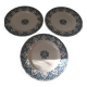 3 Large Earthenware Plates Rhodes Longwy 19th Century