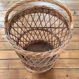 Vintage wicker basket