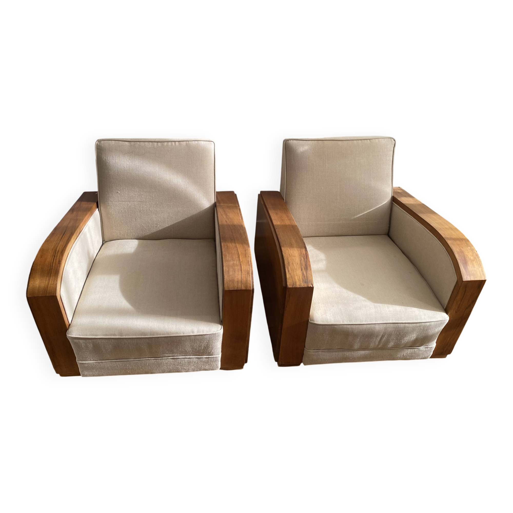 Fauteuils club Art Deco