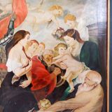 Painting on canvas signed J. Meirt