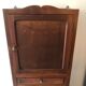Armoire à pharmacie en bois vintage
