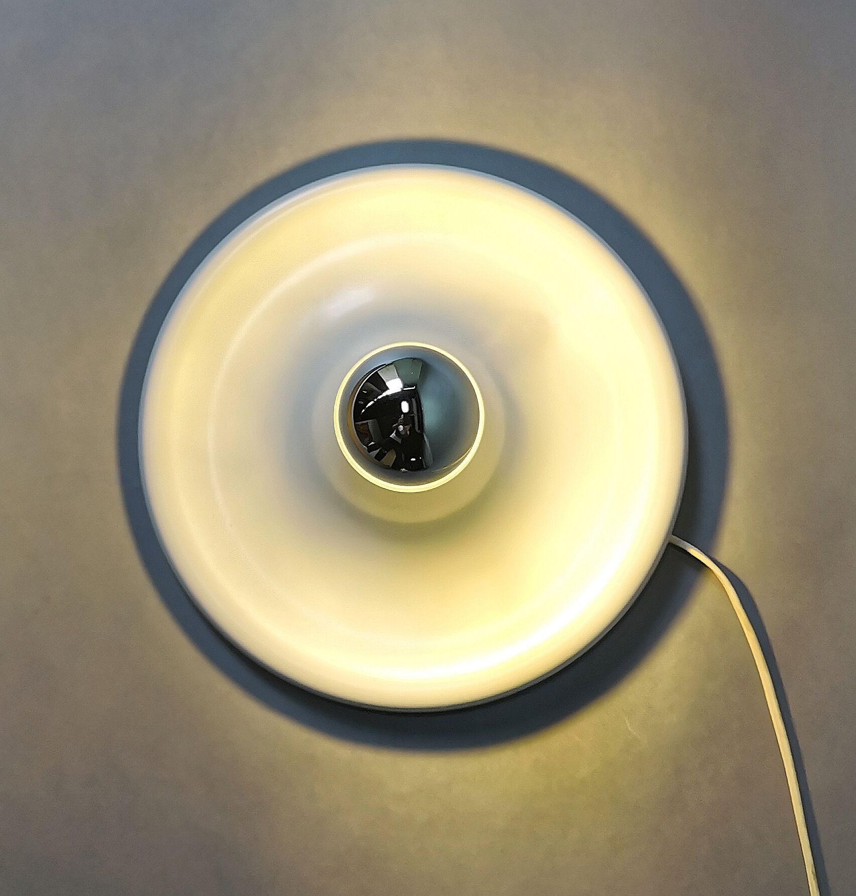 Pair of space age sconces 70/80