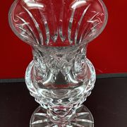 Sèvres crystal vase - signed on the base - 25.5 cm