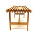 Scandinavian pine bench, Sweden, 1960
