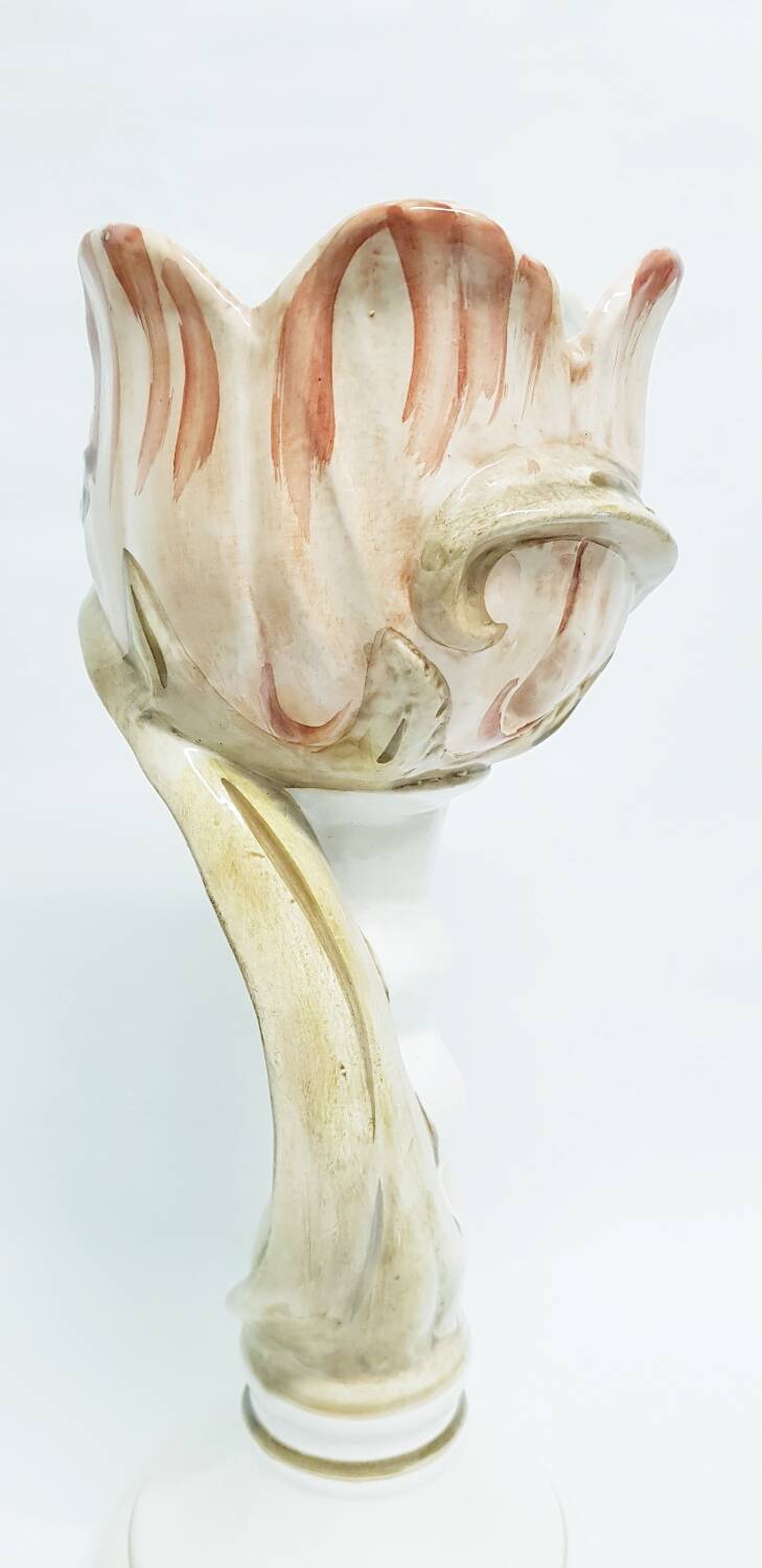 Grand vase à fleurs Capodimonte