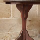 19th century oak pedestal table
