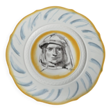 “Lorenzo il Magnifico” Wall Plate by Luciano Guarnier for Richard Ginori, Italy