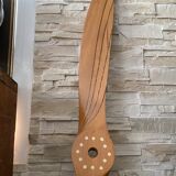 Wooden airplane propeller