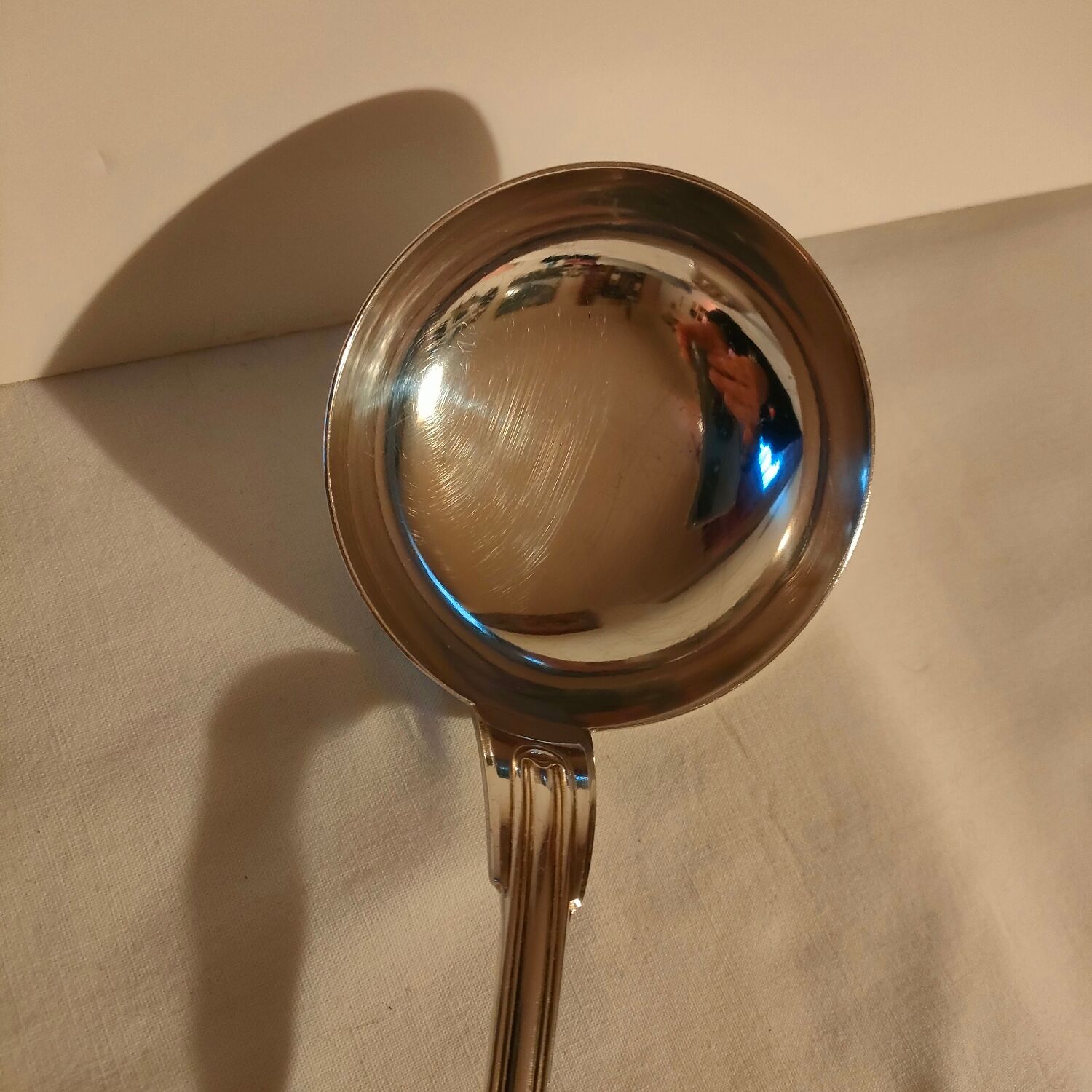 Ladle silver metal
