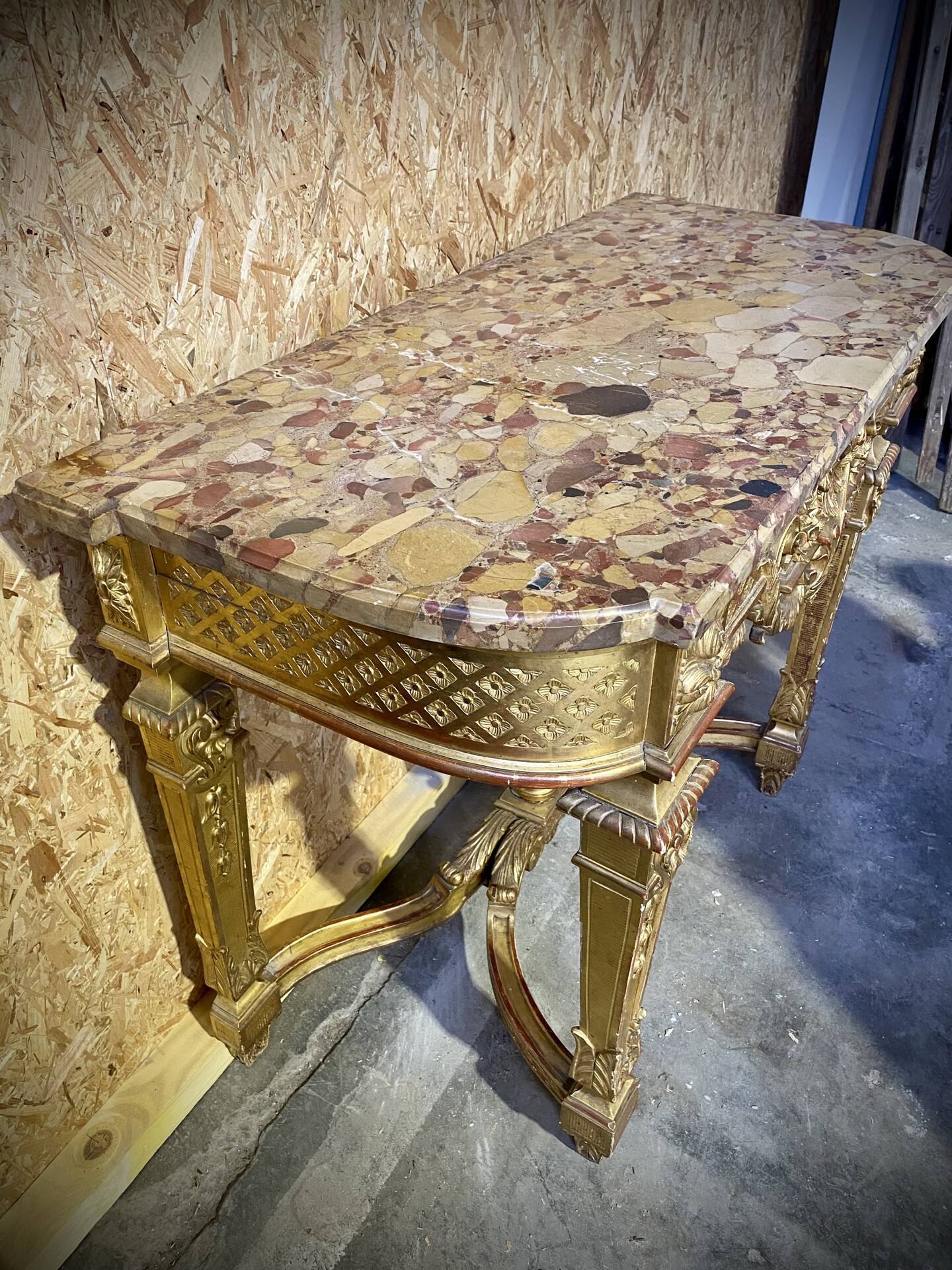 Golden console