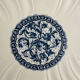 Very large gien 1937 garland serving platter