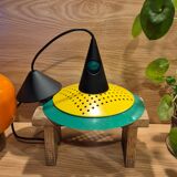 Vintage 80s space age style pendant chandelier Memphis