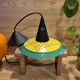 Vintage 80s space age style pendant chandelier Memphis