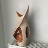 Vallauris vase signed Tess