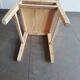 vintage wooden chair, 50s