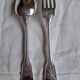 Christofle Alfenide silver cutlery, Coquille/Vendôme model, x6 or 12