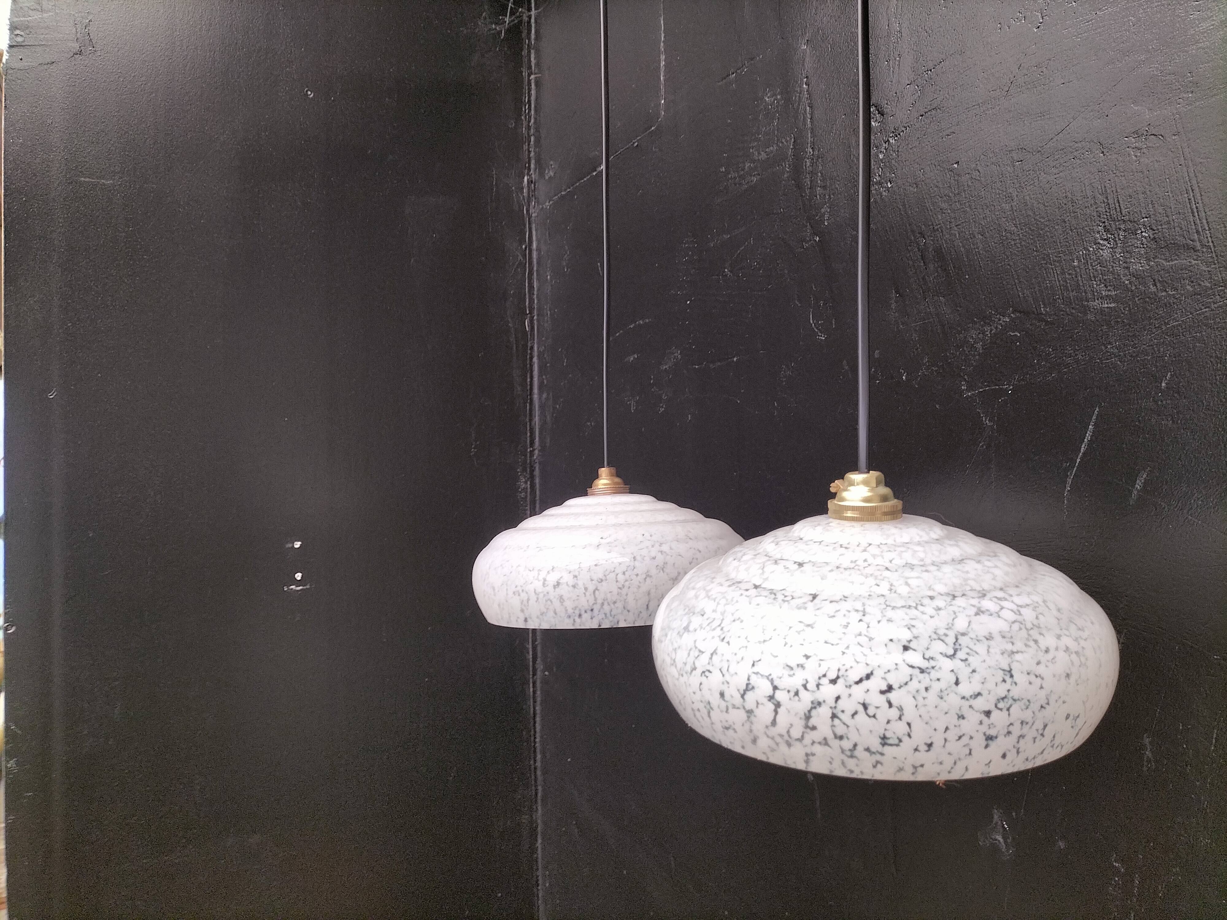 Clichy glass pendant lights
