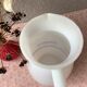 Pichet Choky chocolat chaud - verre opalin